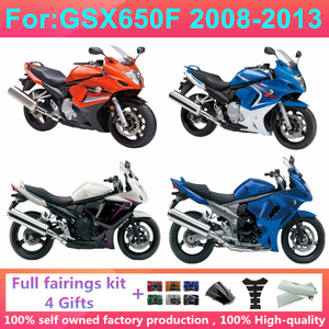 Kit de carénage complet pour moto compatible avec <span class=keywords><strong>Katana</strong></span> GSX650F GSX 650F GSX <span class=keywords><strong>650</strong></span> F 2008 2009 2010 2011 2012 2013, carénages ABS - Product Image 1