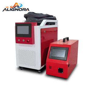 Machine de soudage et de découpe au laser à fibre portative de petite taille, refroidie par air, 1500 W, mini, pour métaux - Product Image 1