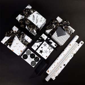 Venta al por mayor de papel de regalo Kraft virgen recubierto de silicona desechable, embalaje de regalo a granel - Product Image 6