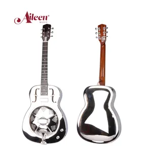 6 String Metal Copper Body Resonator Gitarre zum Verkauf (RGS-M110E)