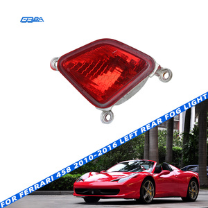 Pièces de démontage du feu antibrouillard arrière gauche pour Ferrari F458, en plastique rouge, feu antibrouillard arrière gauche OE 81900800 - Product Image 2