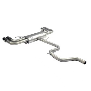 Sistema de Escape Valvetronic A-HPF Personalizado para Audi <span class=keywords><strong>TT</strong></span>/TTS 2.0T <span class=keywords><strong>Mk2</strong></span>/Mk3 8J, Acero Inoxidable 304 de 1.5mm con Acabado Pulido Espejo - Product Image 3