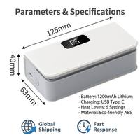 Scelleuse thermique portable OEM mini, logo personnalisé, scelleuse numérique pour emballages alimentaires, café, collations
