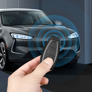 Étui pour clé de voiture en fibre de carbone pour Ford Kuga Focus 3 4 Fiesta Fusion <span class=keywords><strong>Puma</strong></span> Mondeo MK3 MK4 ST Line Ecosport Edge Escape Accessoires de voiture - Product Image 3