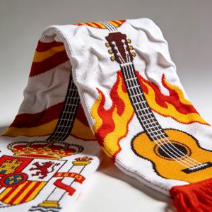 Écharpes de supporter personnalisables peintes en gros Mexique 2026 – Couleurs vert, blanc, rouge pour fournitures de fête de football Zimmergifts - Product Image 5