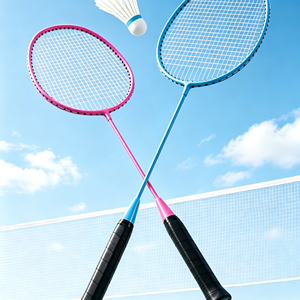 Raquette de badminton en carbone multicouche 3U 85g, puissance extra-élevée, cadre large, poignée adhérente à haute friction, compétition professionnelle - Product Image 2
