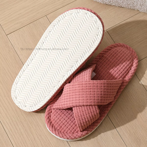 New Product Women's High Explosion <b>Slipper</b> EVA Outsole <b>Foam</b> Cushioning Slides for <b>Slippers</b> for Home Bedroom Autumn - Product Image 4