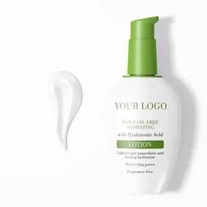 Dermatologist tested Absorbs quickly Hydrating Face Lotion fragrance free vegan natural face moisturizer