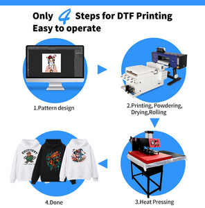 1000ml 9 màu sắc không trầm tích huỳnh quang rgbo Cmyk Trắng dtf sắc tố mực thiết lập cho Epson xp600 i3200 i1600 DX7 L805 L1800 máy in - Product Image 5