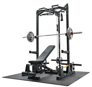 Đa chức năng nửa Squat Rack trọng lượng đào tạo