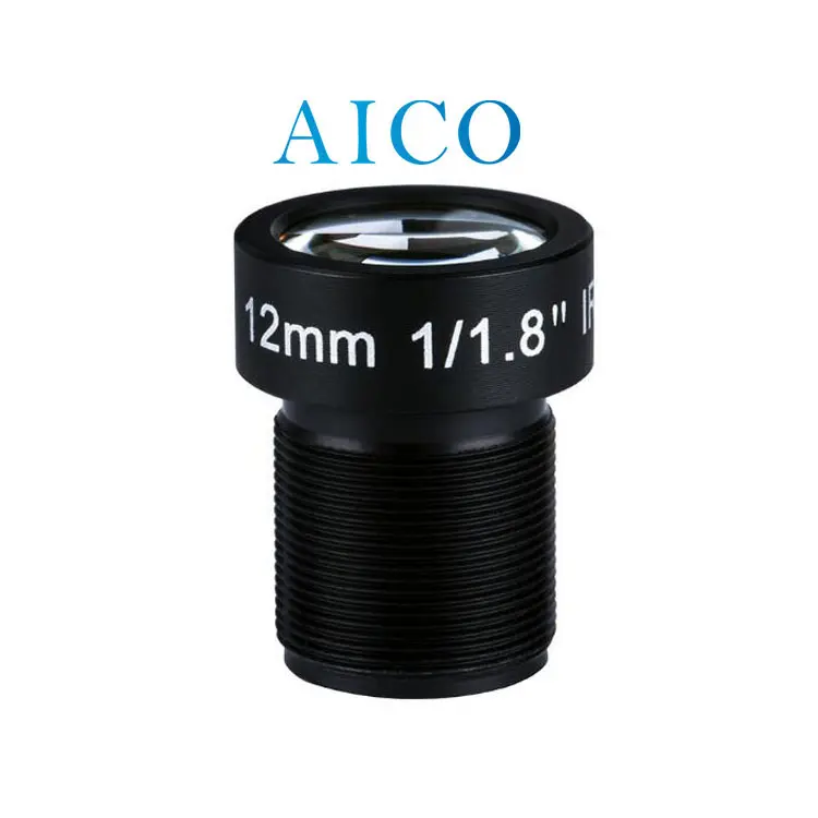 12.0mm 1/1.8" format F1.8 10mp 12mm 4k m12 board mount lens for gopro hero