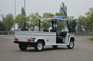 Carro de Patrulla Eléctrico Personalizable de Bajo Ruido para Zonas Turísticas, Ecológico para Seguridad en Parques y Áreas Turísticas - Product Image 2