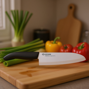 Kyocera Ceramic Santoku <b>Knife</b> 7 Inch Advanced Ceramics <b>Kitchen</b> <b>Knife</b> - Product Image 3