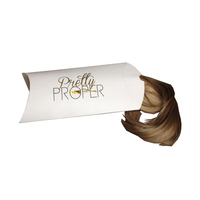 En gros Logo Impression Boîte 4 Faisceaux D'extension De Cheveux Emballage