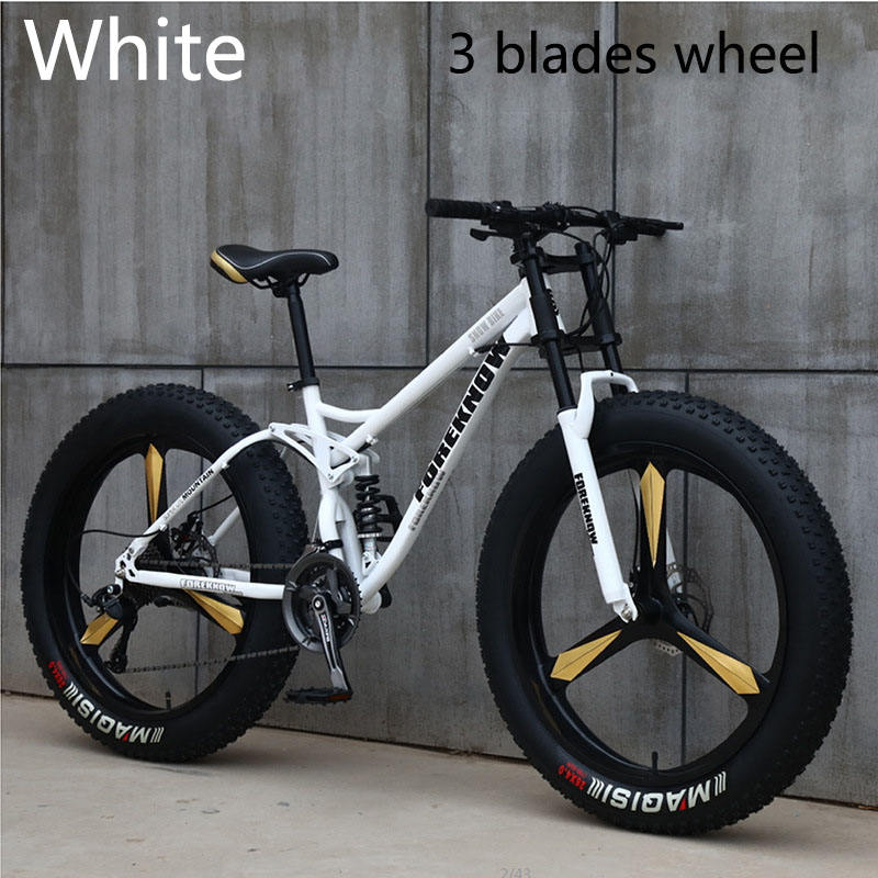 Fat Tire Bike,double Disc Brake 24 26 Inch Cheap Adult Bicycle Snow Beach  Bike