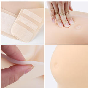 ONEFENG 6035 Nouvelle Génération Ventre de Simulation 100% Silicone Sans Peau, Effet Peau Claire, pour Femmes Enceintes, Porteurs et Accessoires <span class=keywords><strong>Photo</strong></span> - Product Image 5