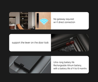 Serrure de porte intelligente SMT grande quantité déverrouillage à distance serrure numérique d'empreinte digitale serrure Inteligente Cerradura