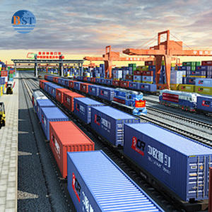 Transitaire ferroviaire rapide et économique de porte à porte en Chine vers l'Europe, Berlin, Paris, Varsovie, Munich, Vienne, services logistiques DDP - Product Image 1