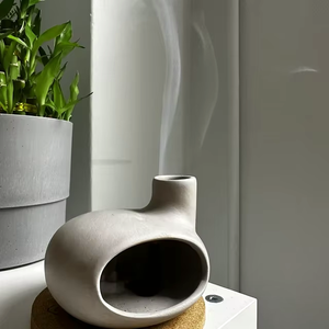 Porte-encens moderne en céramique porte-bougies populaire avec brûleur à la sauge pour la décoration intérieure et les taches en toutes saisons - Product Image 1