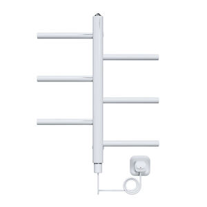 Sèche-serviettes électrique mural moderne, réglable, peu encombrant, petit et <span class=keywords><strong>portable</strong></span> pour salle de bain - Product Image 3