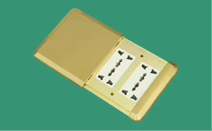 Presa a Pavimento Pop-up Impermeabile di Alta Qualità in Bronzo Fosforoso IP65 per Trasmissione Elettrica Industriale Personalizzata - Product Image 5