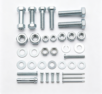 Vis et écrous hexagonaux standard OEM, fixation industrielle en acier au carbone de précision CNC sur mesure, usinage par électroérosion à fil et brochage pour un emboîtement stable