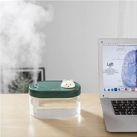 Hxtc88 maison Rechargeable double buse brume fraîche diffuseur d'arôme d'huile essentielle purificateur d'air à ultrasons Portable Mini humidificateur Usb