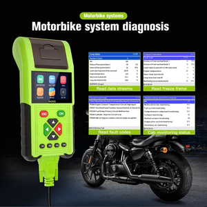 JDiag M200, escáner de diagnóstico de motocicleta OBD2, lector de código de error de Moto, probador de batería, herramienta <span class=keywords><strong>Motoscan</strong></span>, versión completa - Product Image 6