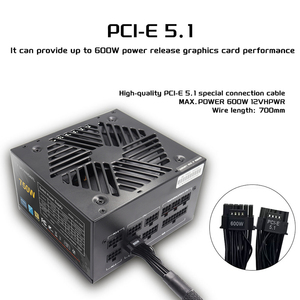 Nouvelle alimentation PC TFDP 80 Plus Gold entièrement modulaire ATX 750W avec prises 3.1 et PCIe 5.1 - Product Image 6