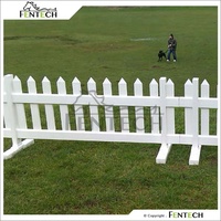 Clôture temporaire pour chien en PVC plastique résistant aux UV Fentech.