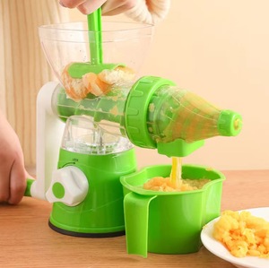 Yeni manuel mutfak çok fonksiyonlu sıkacağı küçük taşınabilir mutfak robotu ev el krank meyve sıkacağı - Product Image 6