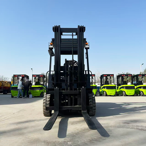 3,5 Ton Elektrische Stapelwagen Vierwiel 4x4 Lithium-Ion Batterij 3-9m Hefhoogte Kleine Draagbare Buitenheftruck - Product Image 2