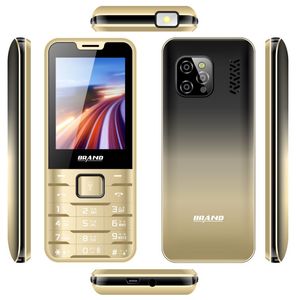 Bán buôn giá rẻ OEM tính năng điện thoại 2SIM 2.4 inch 32MB + 32Mb MP3 MP4 Bàn phím nút điện thoại điện thoại - Product Image 2