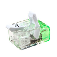 Connecteur rapide transparent en PC à 2 contacts en cuivre P04-2P, certifié ENEC, borne à ressort pour câblage de bâtiment 32A 450V