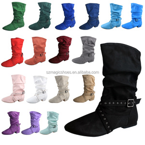 <span class=keywords><strong>Botas</strong></span> de baile <span class=keywords><strong>negras</strong></span> con envío directo personalizadas, <span class=keywords><strong>botas</strong></span> cálidas de suela blanda de gamuza para mujer, <span class=keywords><strong>botas</strong></span> de baile campestre, suelas Suade - Product Image 2