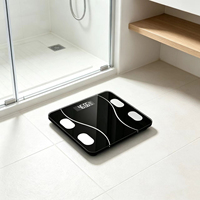 Balance connectée intelligente pour la composition corporelle (180 kg) – Pèse-personne de salle de bain avec mesure IMC – Offre spéciale fabricant