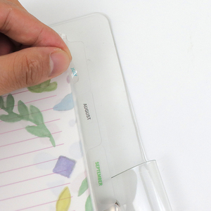 A5 A6 A7 Frosted <strong>PP</strong> 6-Tab <strong>Divider</strong> <strong>Index</strong> Pages Plate for Protecting Inner Paper Spacer Planner Filofax Organizer Tab <strong>Dividers</strong> - Product Image 5