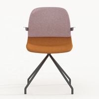 Chaise, fournisseur d'usine, Design d'épissure moderne élégant, couleur assortie, accoudoir, fauteuil avec Base en métal