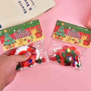 Jouet en TPR en forme de patte de chat ou de griffe d'ours, souple, unique, à rebond, amusant à pincer et à presser, cadeau de Noël pour enfants, personnalisable avec carte - Product Image 1