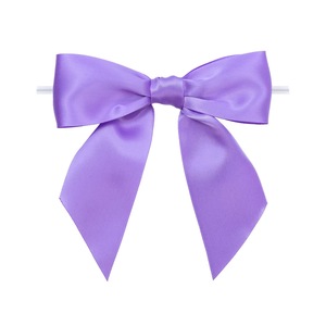Assortiment de nœuds décoratifs pré-noués en ruban de satin double face pour emballage cadeau et décoration de fêtes - Product Image 3