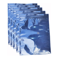 Custom Printed Translucent Electronic Packaging Metallic Laminated Static Shielding Esd Plastic Bag