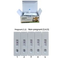 Test de grossesse précoce rapide pour le bétail, les vaches, les moutons et les chèvres, avec des résultats rapides et précis