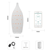 Diffuseur d'ambiance portable sans eau, technologie d'aromathérapie, système de parfumage LED, purificateur de parfum en céramique, modèle spécial Art Light