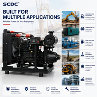 Motor Diésel Marino Cummins SCDC DCEC de Propulsión Principal, 340hp 6LTAA8.9-P340, 8.9L, Conjunto de Bomba de Motor para Maquinaria de Construcción