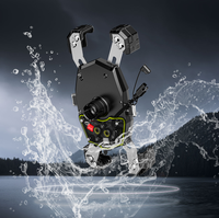360 verstellbarer Fahrrad-Motorrad-Telefon halter mit 15-W-Wireless-Ladegerät Neues Design Lade halterung für Motorrad zubehör