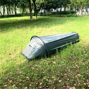 Ultra-light Four Seasons <b>Waterproof</b> Portable Storage Outdoor Equipment Mountaineering Single-person Camping Tunnel <b>Tent</b> - Product Image 4