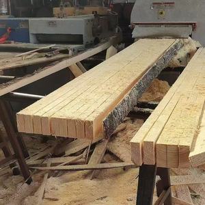 Bois de pin massif 10x10 pour la construction et les traverses de chemin de fer - Product Image 1