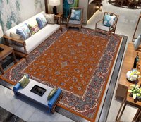 Tapis d'intérieur modernes super doux, fabriqués à la machine, écologiques et antibactériens pour le salon