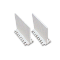 Deflectores Modulares para Bandas Transportadoras Serie OPB, Deflectores de Plástico Compatibles con Bandas Modulares Planas Serie OPB