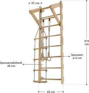 Kinder Holz Wandre gal Pull Bar Indoor Klettergerüst Gymnastik Ringe Seil Leiter Kletterwand Kinderzimmer Sets - Product Image 3